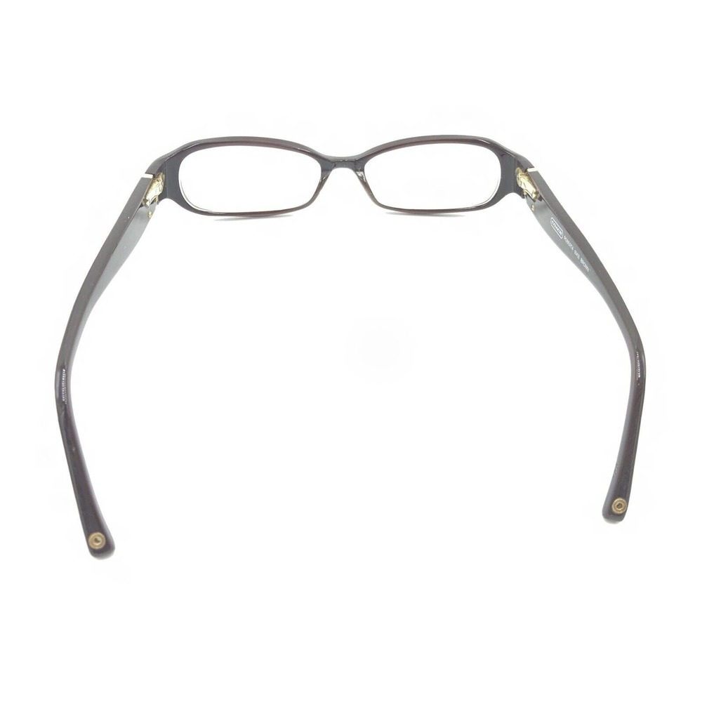 Coach Roberta 843 Brown Oval Rectangular Eyeglass… - image 5